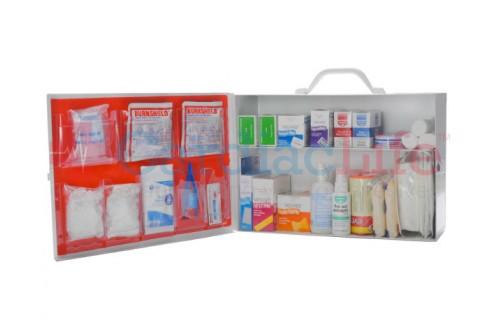 First Aid Kit Industrial 2 Shelf OSHA Approved Fill